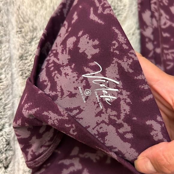 Violate The Dress Code - Vice Purple Camo Leggings - Picture 3 of 7